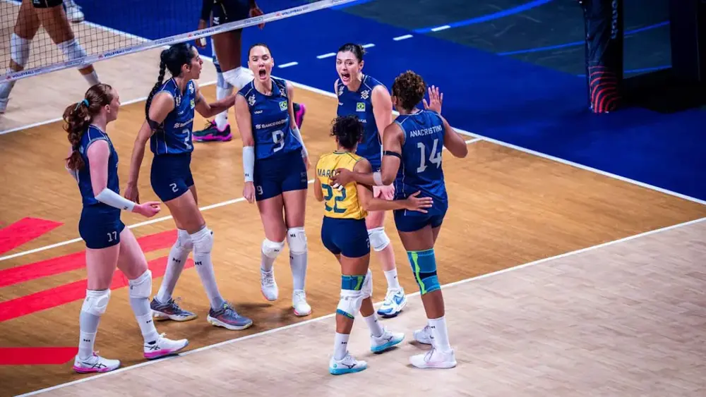 Brasil vence Itália no tie-break e vai à final da Liga das Nações
