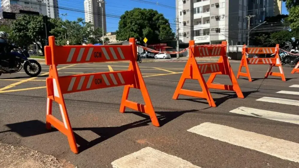 Campo Grande terá 30 interdições no trânsito no fim de semana