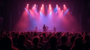 Como os filmes de shows ao vivo são gravados e produzidos