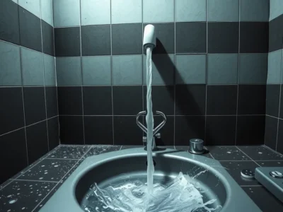 Como Desentupir Vaso Sanitário Jogando Balde de Água com Força