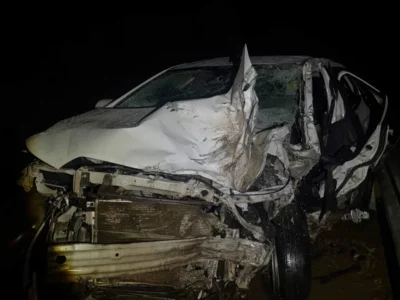 Homem morre preso às ferragens em grave batida na BR-267